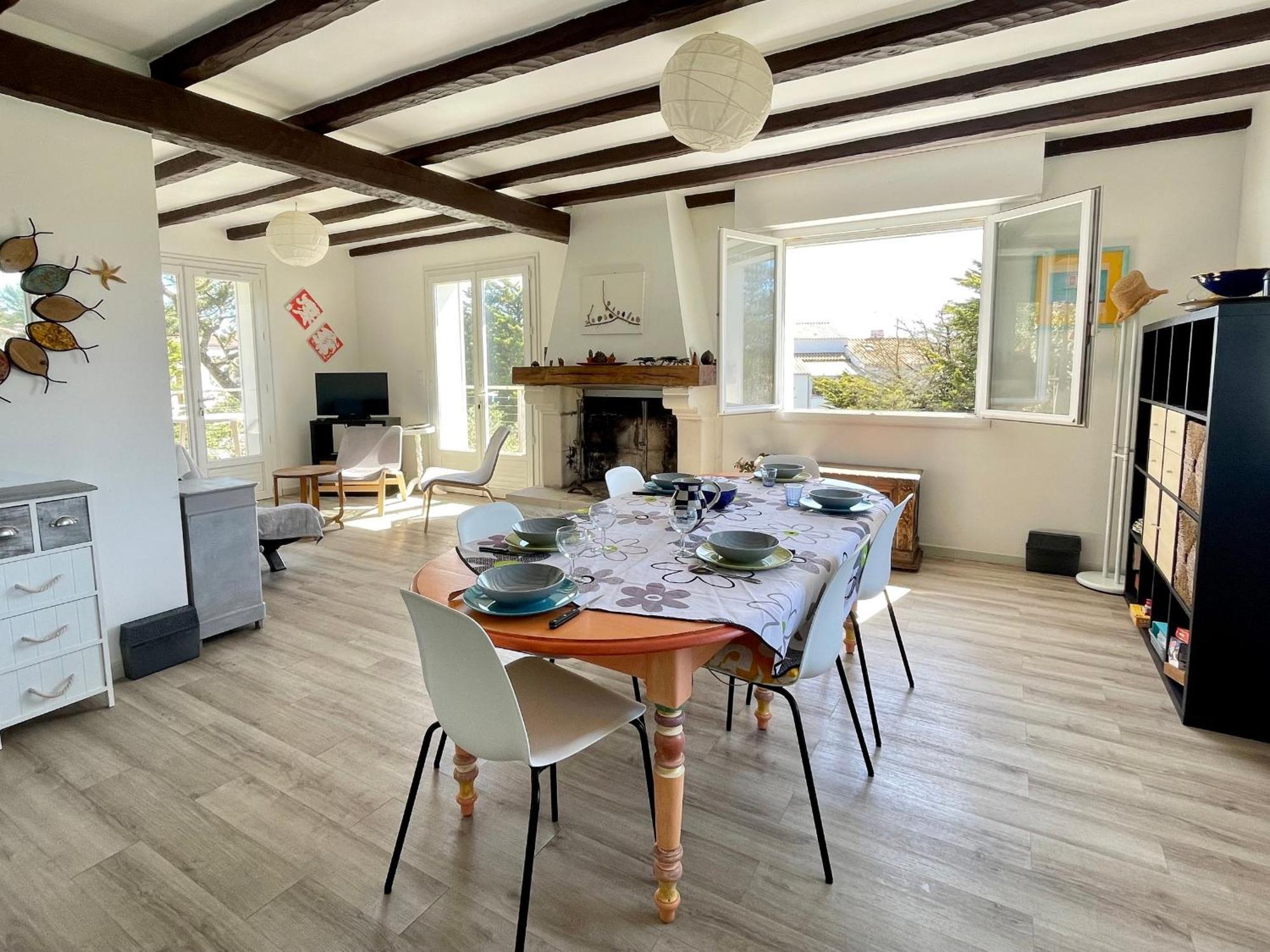 Maison Familiale Au Calme, Proche Plage, 9 Couchages, Terrasses, Wifi, Garage Velo - Bretignolles-Sur-Mer - Fr-1-231-203 Exterior foto